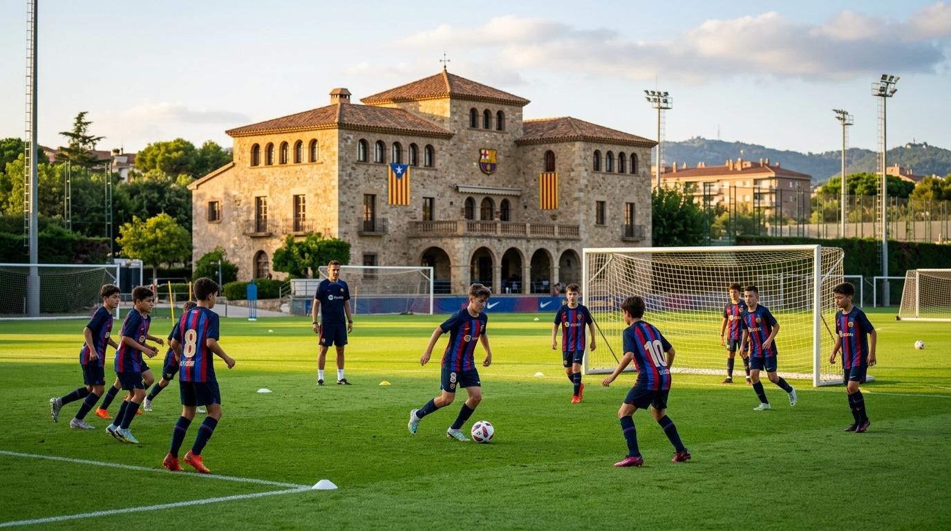 La Masia academy in Barcelona