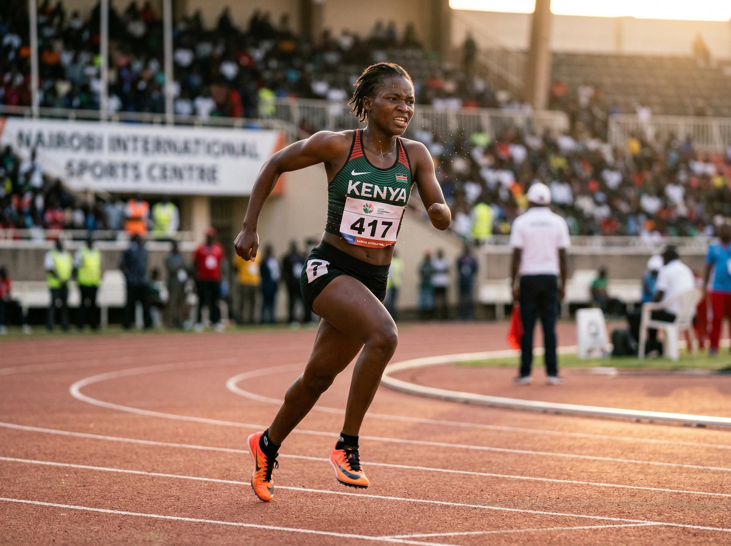 Esther Mwangi, Para Athletics - T47 athlete from Kenya